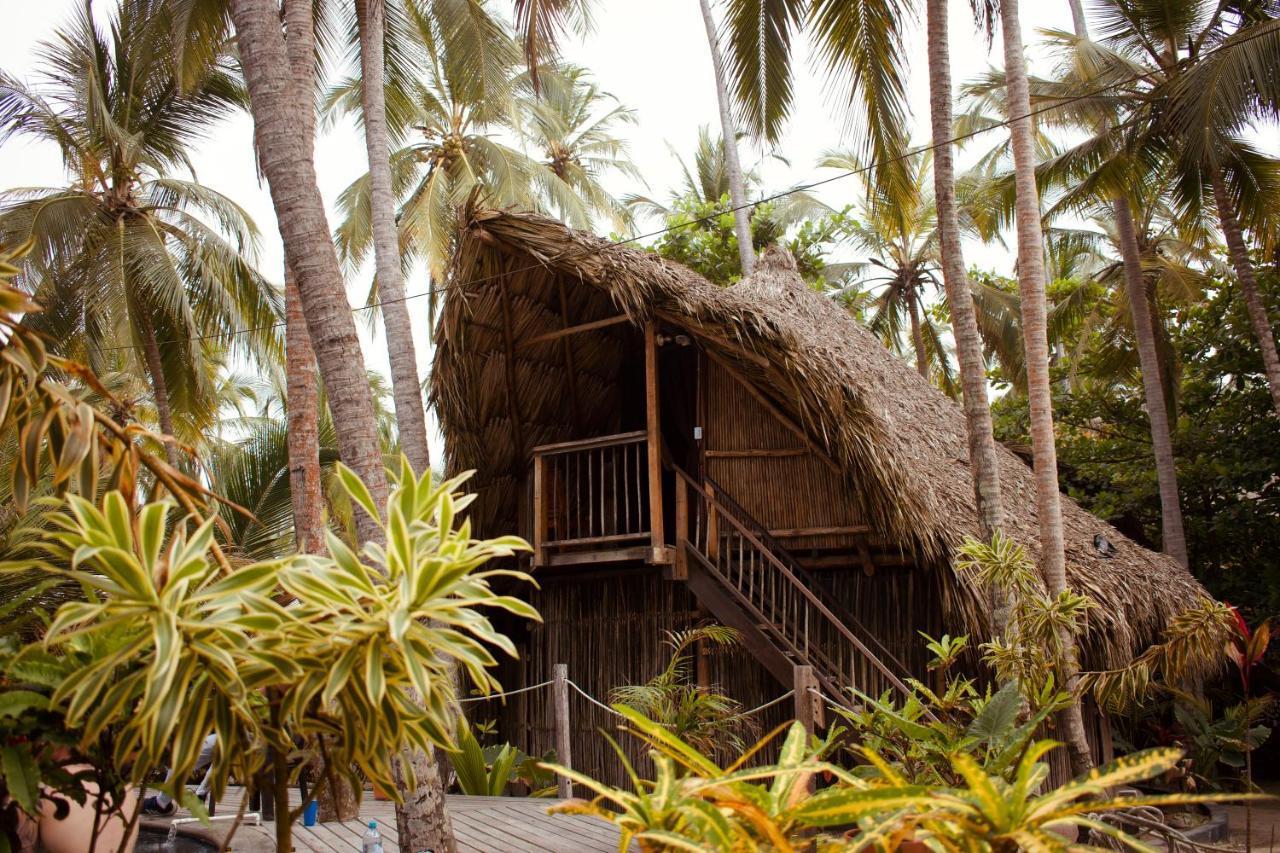 Los Hermanos Beach Hostal Guachaca Dış mekan fotoğraf