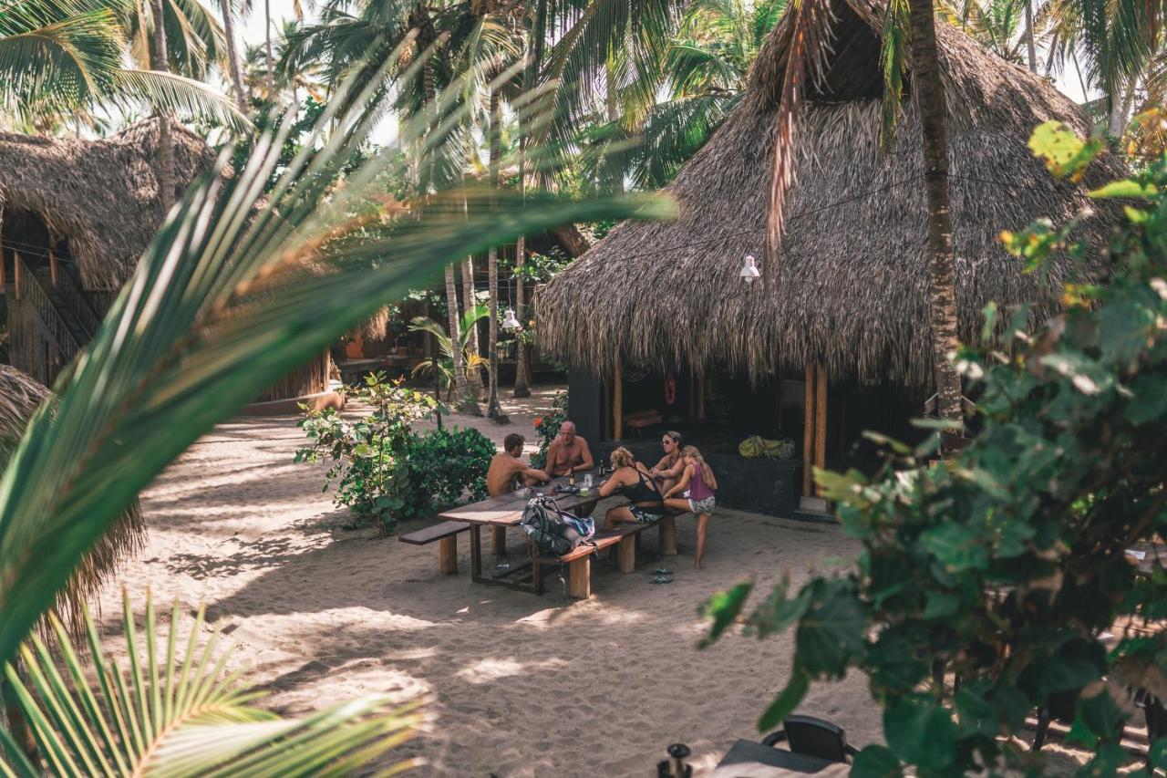 Los Hermanos Beach Hostal Guachaca Dış mekan fotoğraf