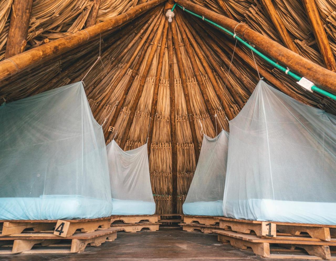 Los Hermanos Beach Hostal Guachaca Dış mekan fotoğraf